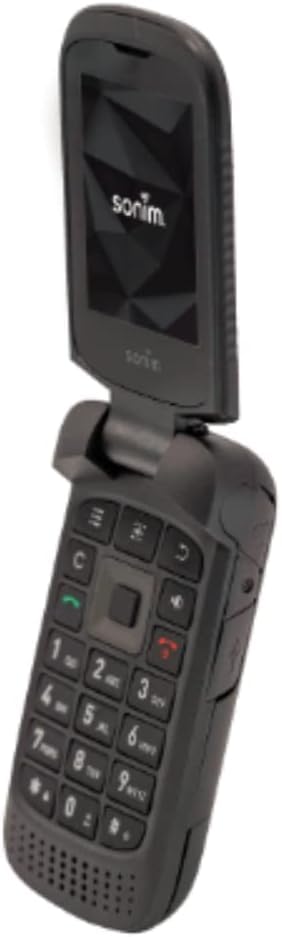 4G LTE 8GB Ultra Rugged Flip Phone Black R889