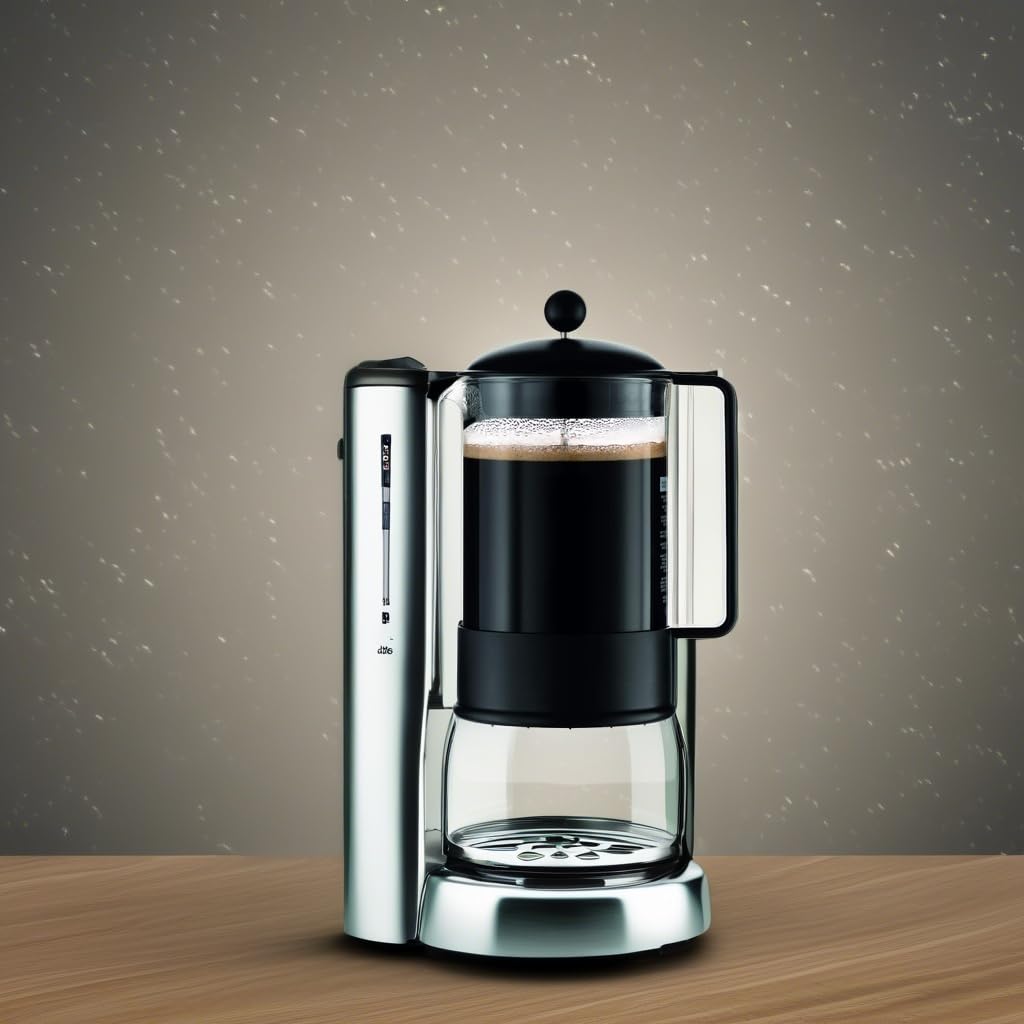 51oz Borosilicate Glass French Press Coffee Maker C58573
