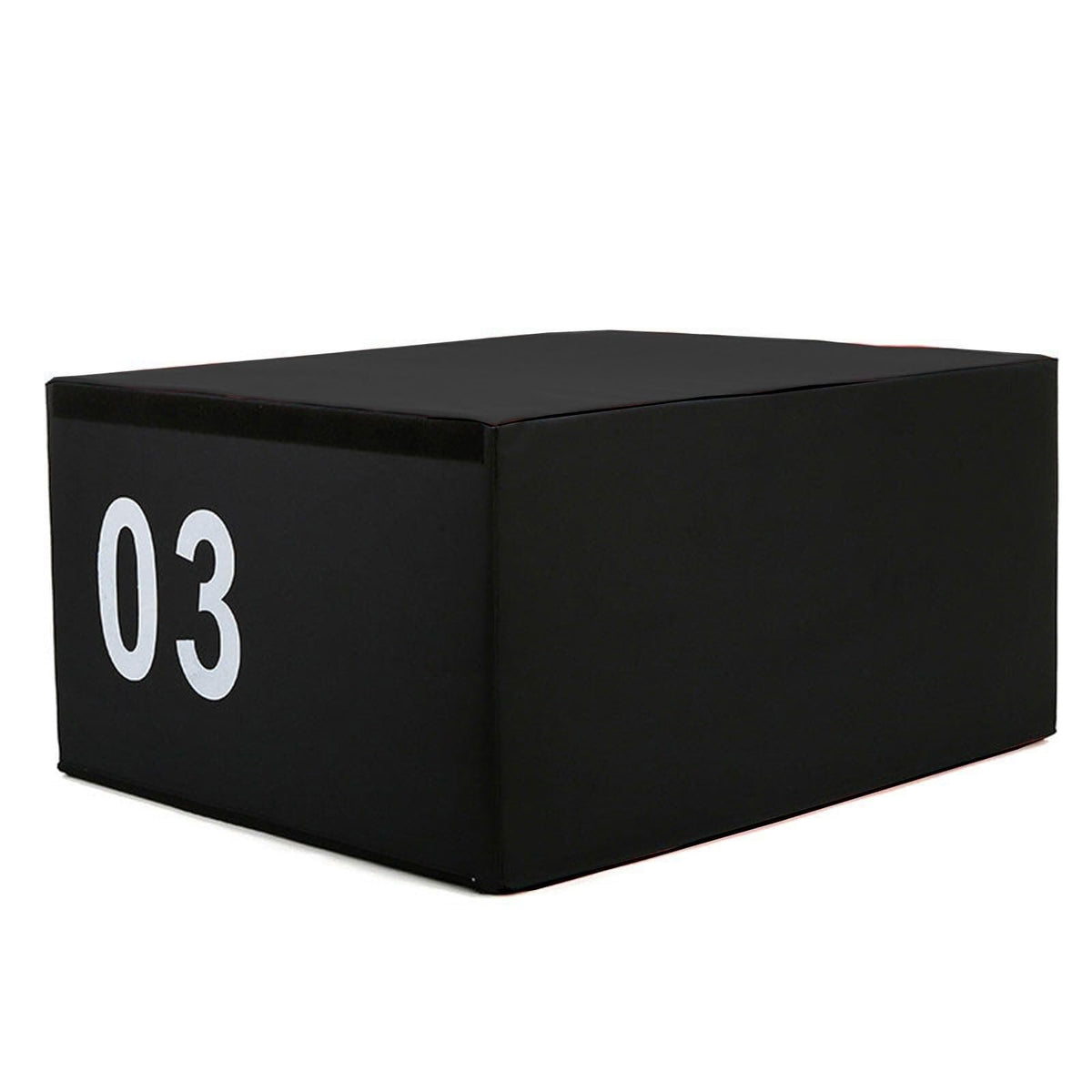 4-in-1 Foam Jumping Exercise Box Non-slip PU Leather Cover X27004