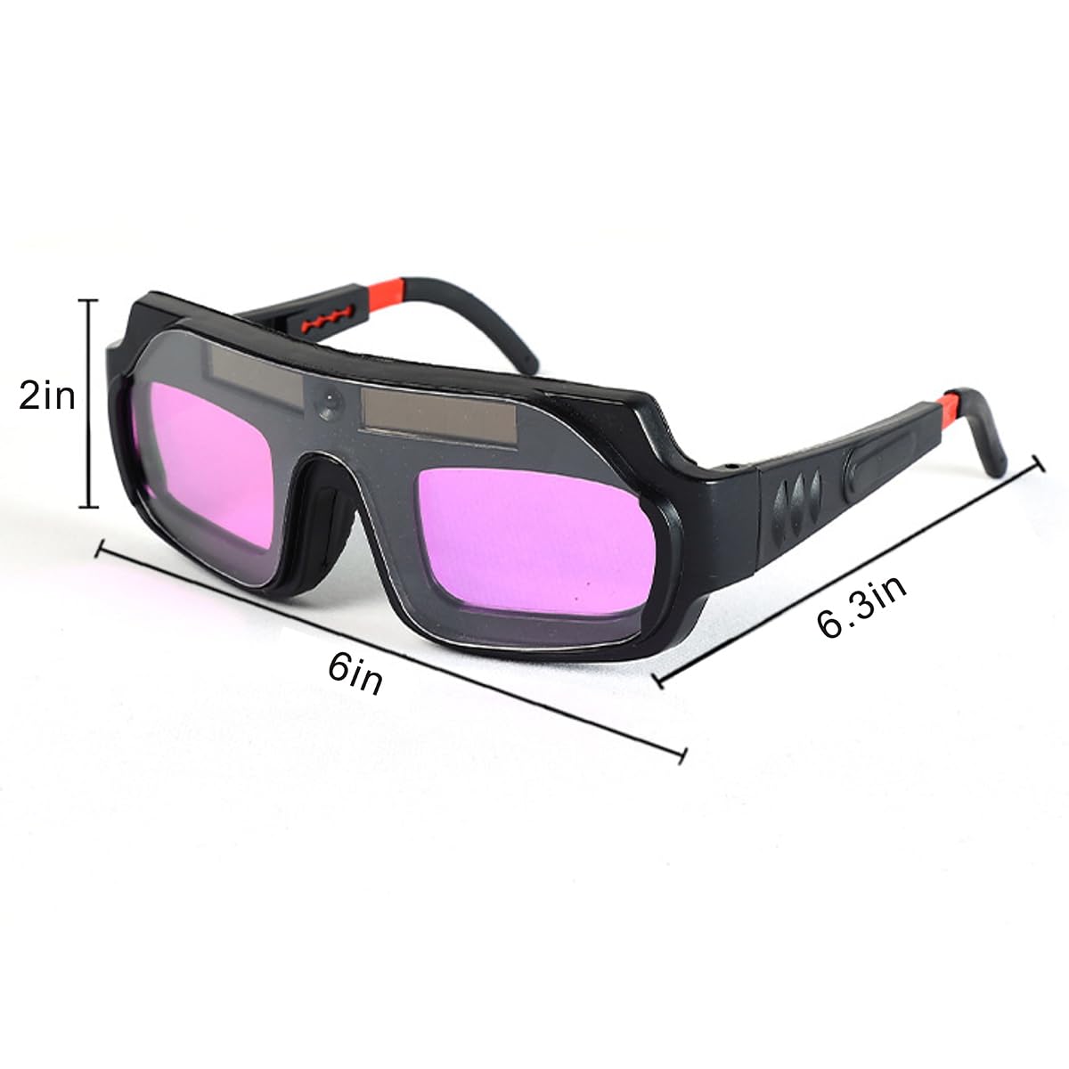 Auto Darkening Welding Glasses with Gloves and PC Lens E203739
