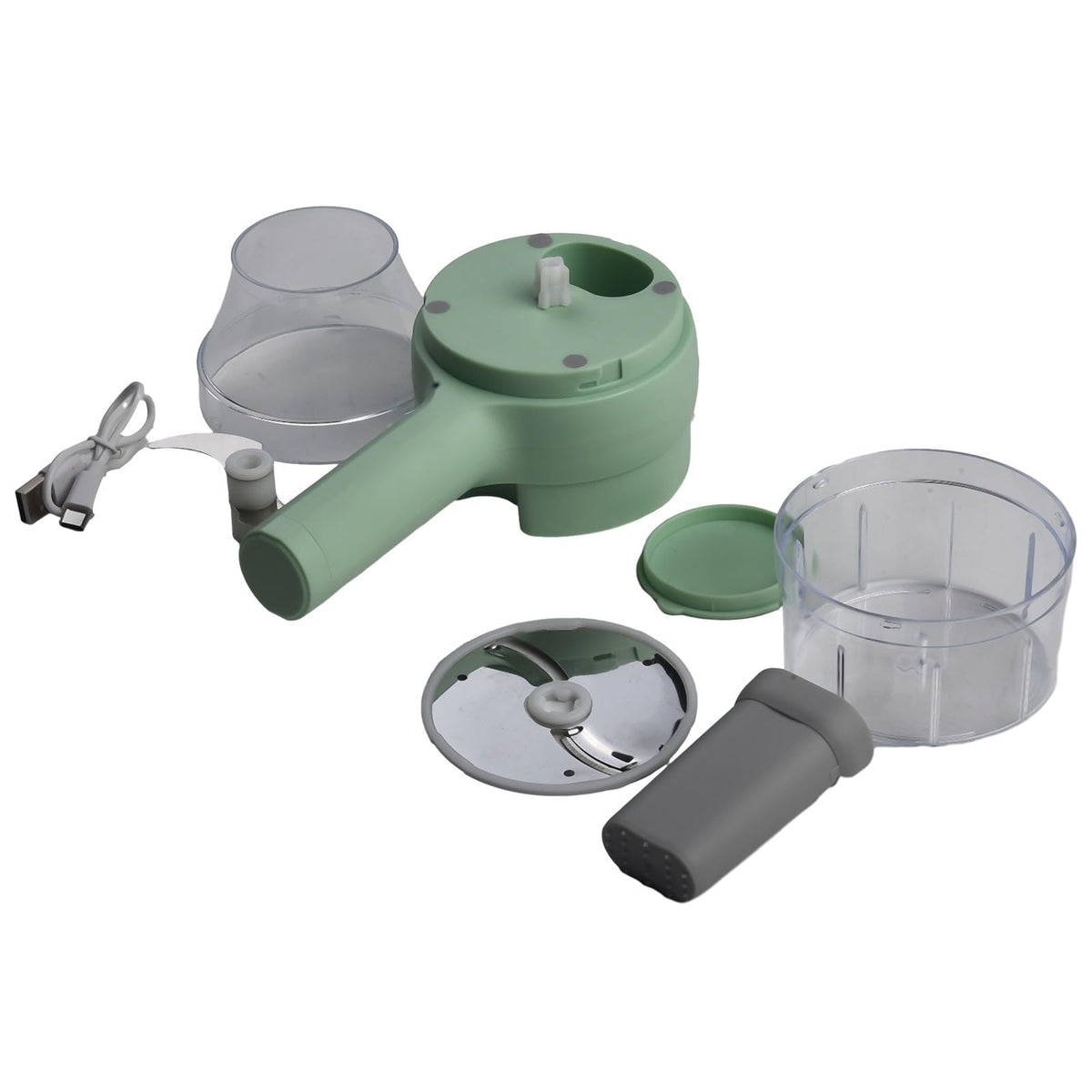 4 In 1 Portable Electric Vegetable Slicer Set S360065