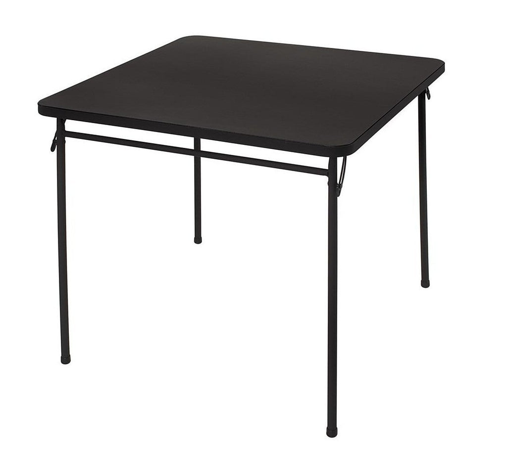 Black Square Folding Table 34"x34" Q835951