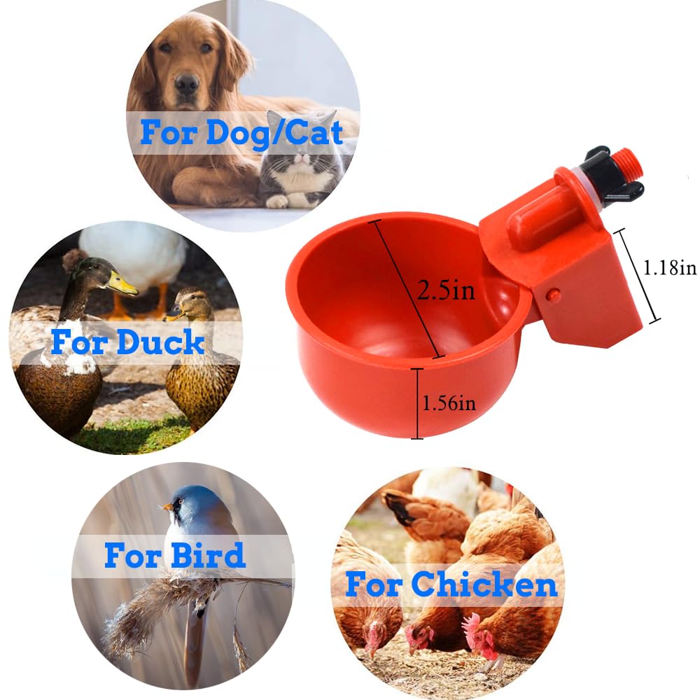 Automatic Poultry Waterer Cups P7048