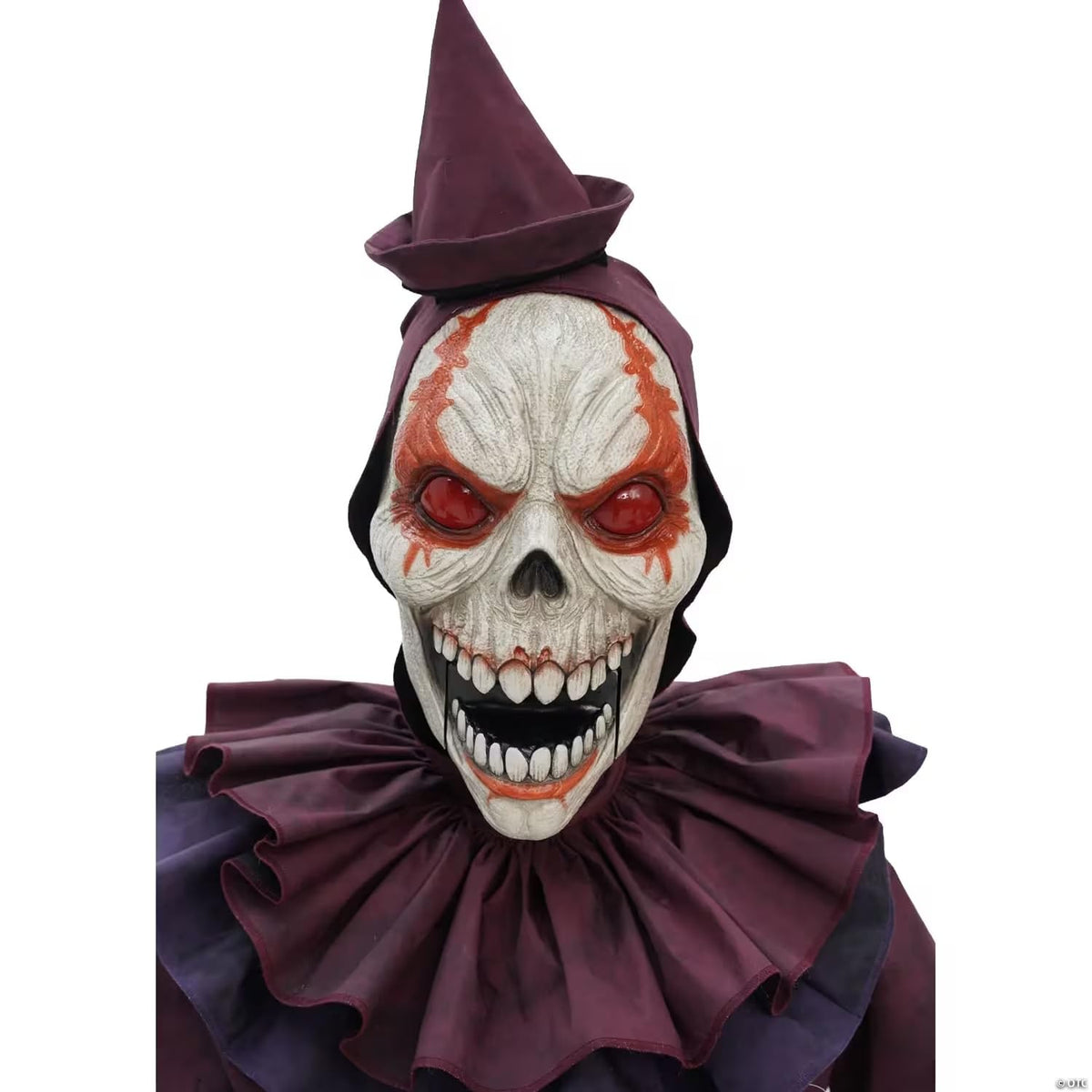 5 Ft. Skeleton Clown Halloween Decoration V460