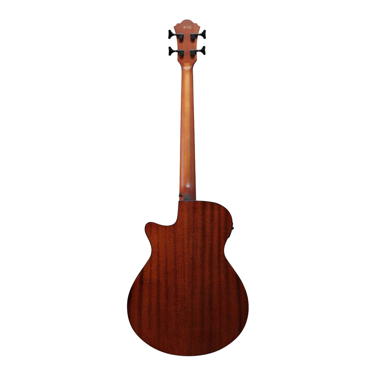Black High Gloss Acoustic-electric Bass Guitar P501