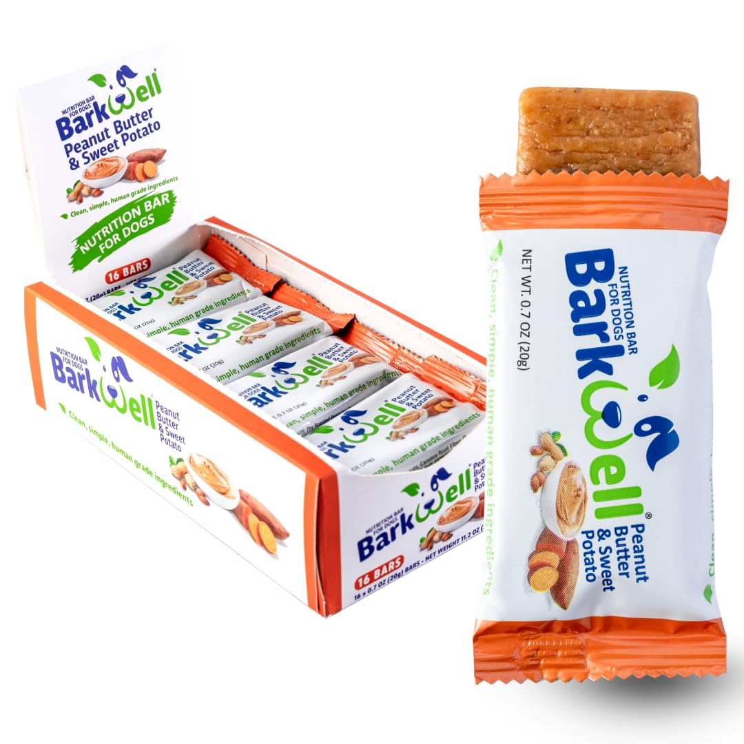 Peanut Butter Sweet Potato Dog Treats 16-Pack C346489