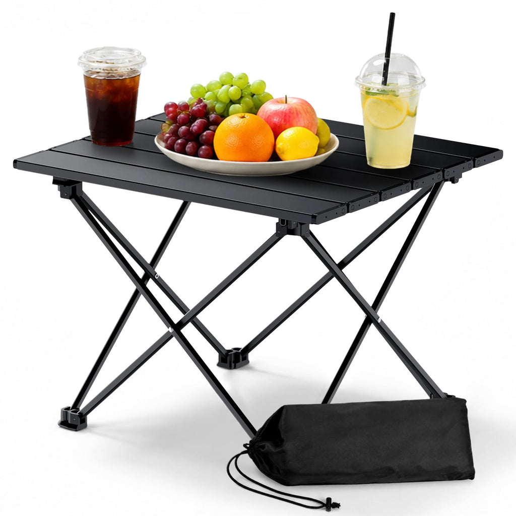 Small Folding Camping Table Aluminum Frame E999412