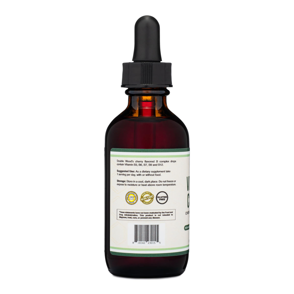 Cherry Flavor Liquid Vitamin B-Complex Drops D463