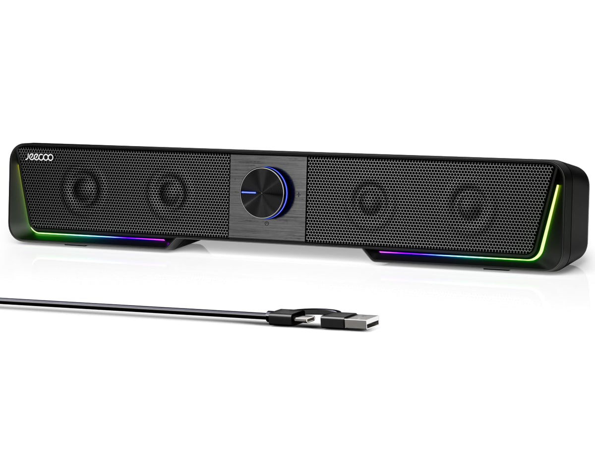 Bluetooth Computer Speakers with LED Light I267042
