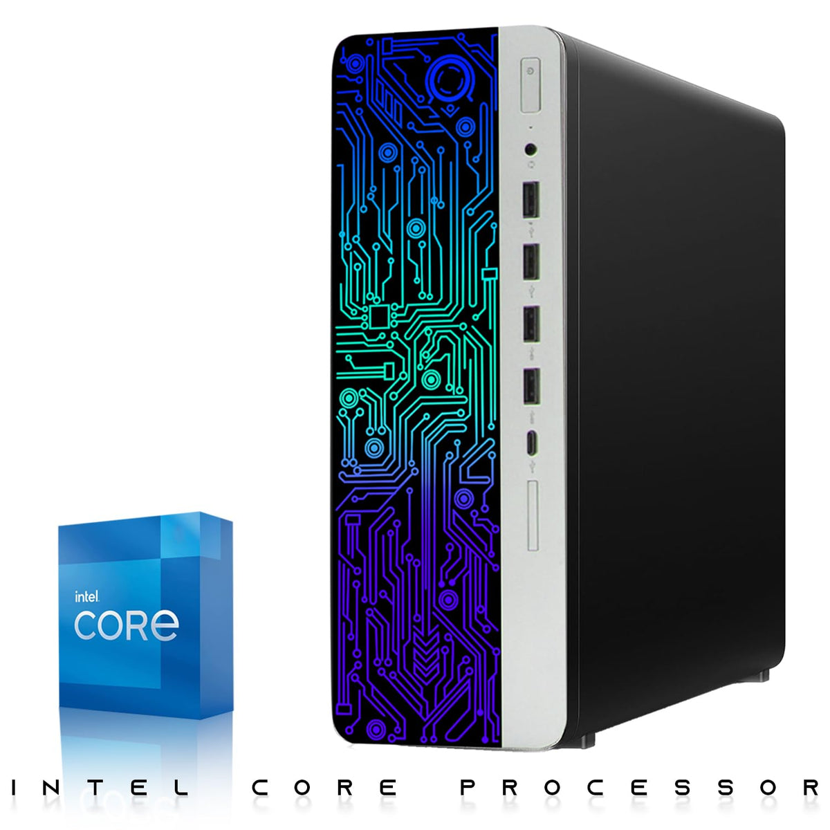 Gaming PC, i5, 32GB RAM, 1TB SSD + 128GB SSD T4384
