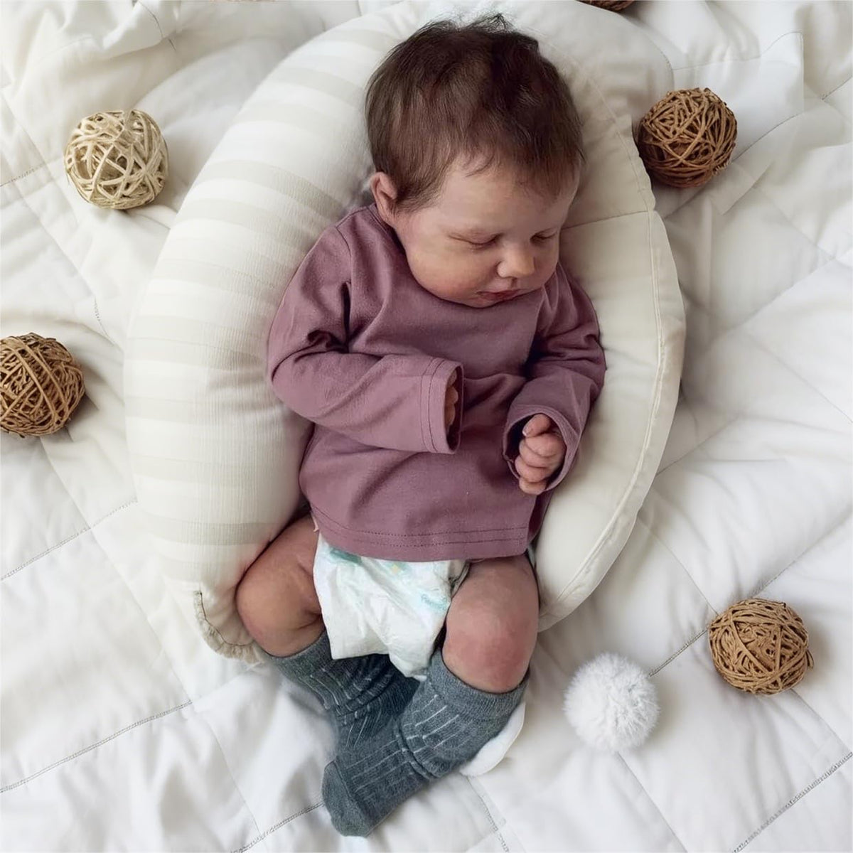 20 Inch Silicone Full Body Reborn Baby Doll H24772