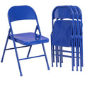 Metal Folding Chairs 4 Pack U117308