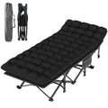 Folding Camp Cot with Cushion V585605