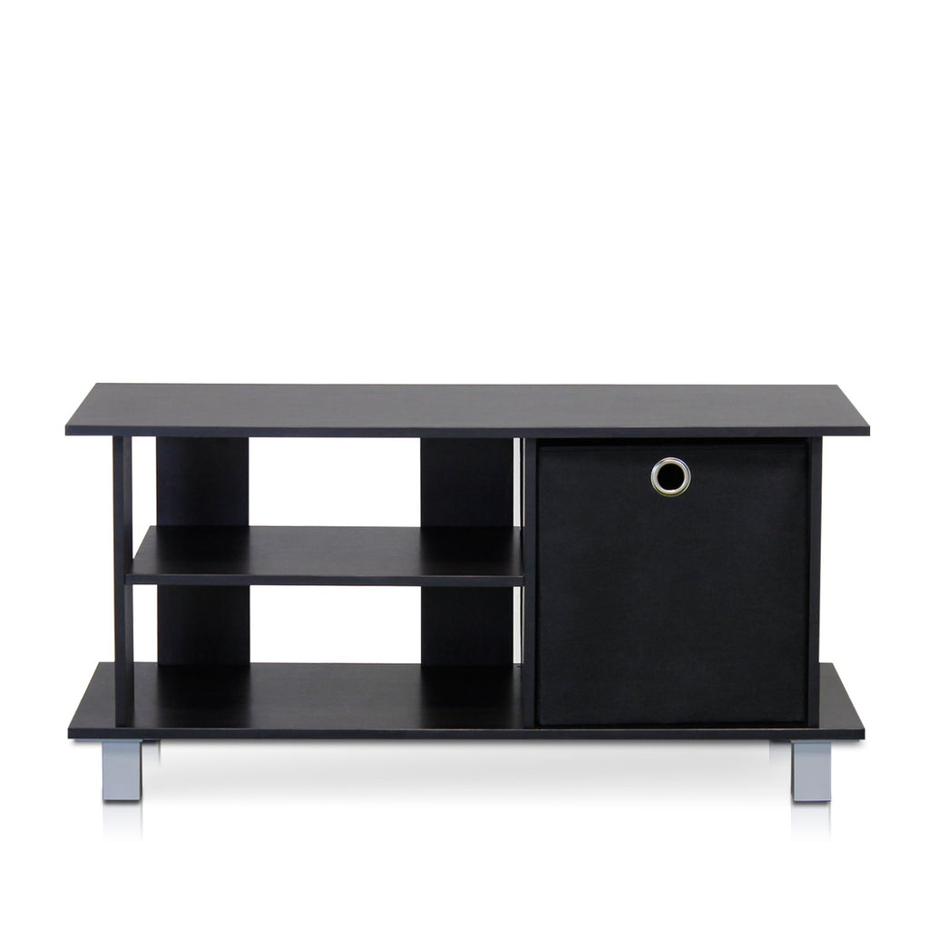 3-Tier TV Stand with Bin Drawers B3841