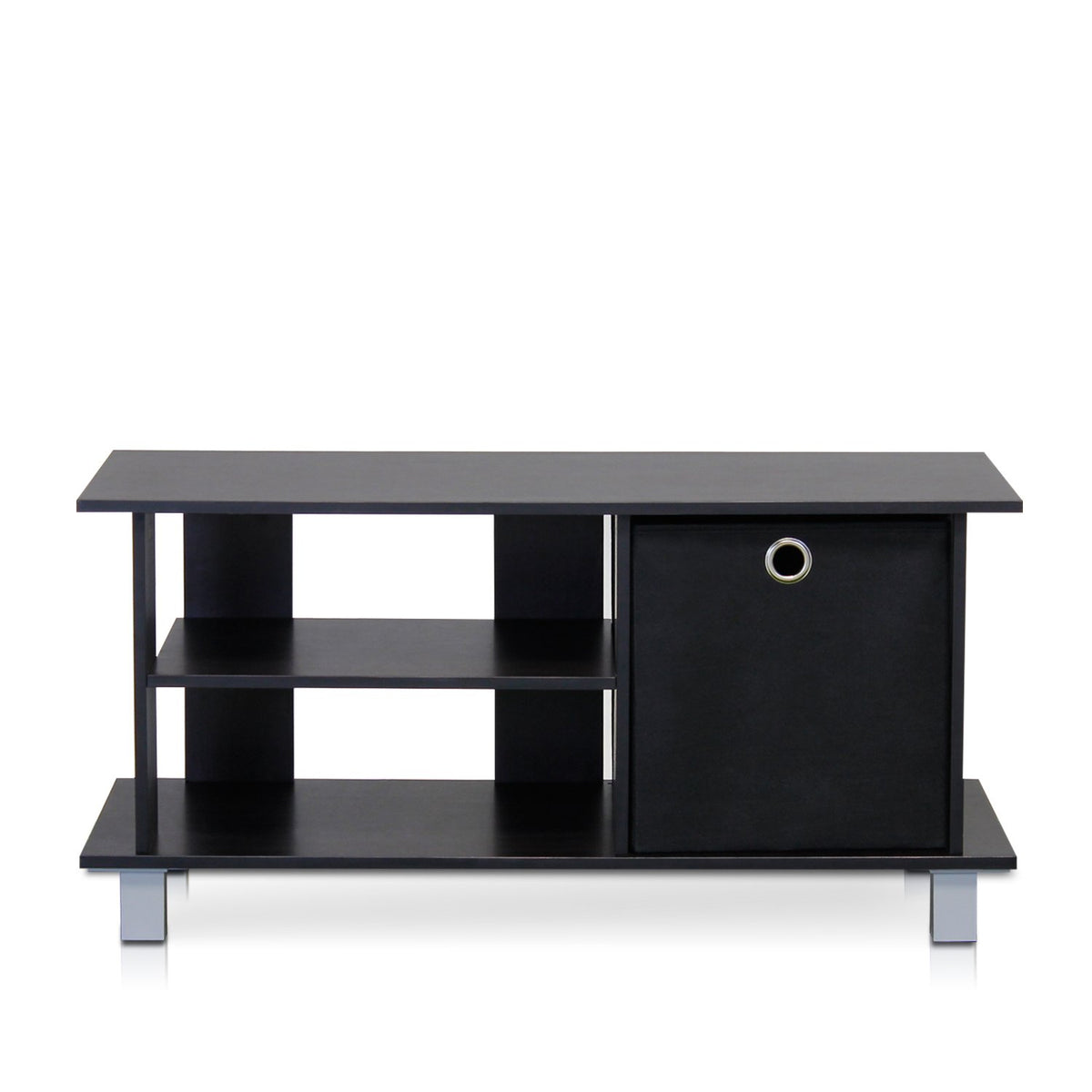 3-Tier TV Stand with Bin Drawers B3841