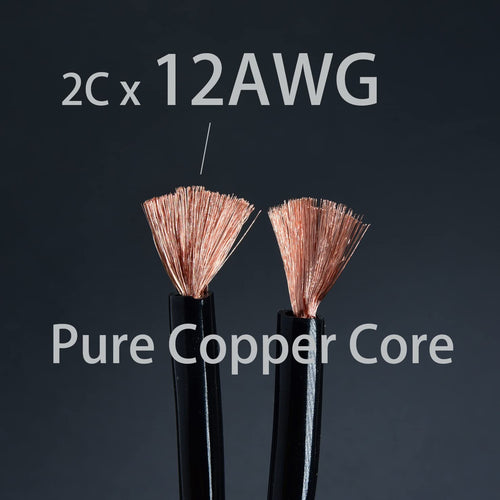 10ft 12awg Braided Speaker Cable A887637