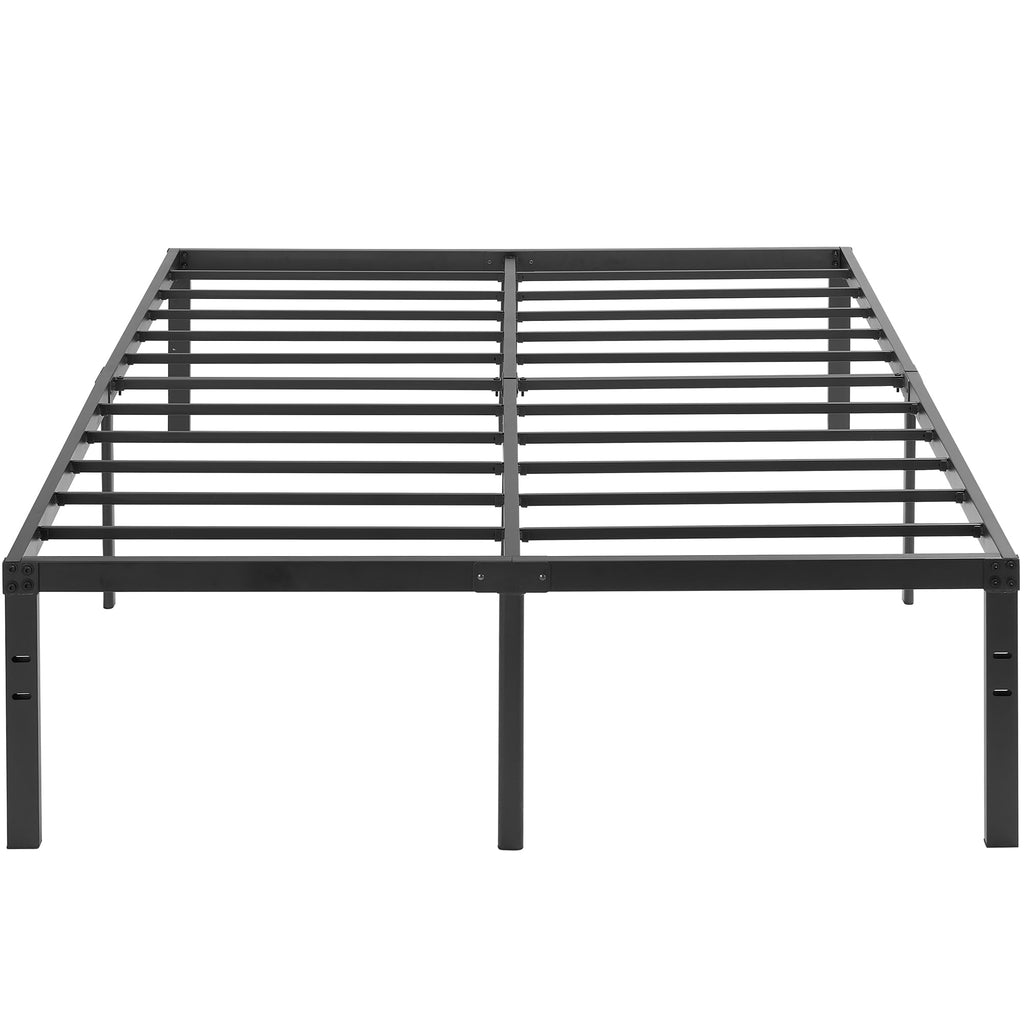 Queen Size Metal Platform Bed Frame E7004