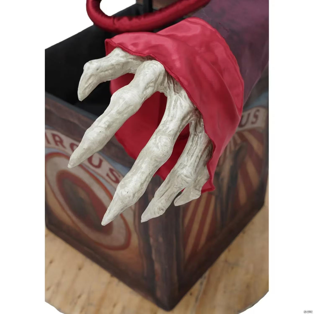 5 Ft. Skeleton Clown Halloween Decoration V460