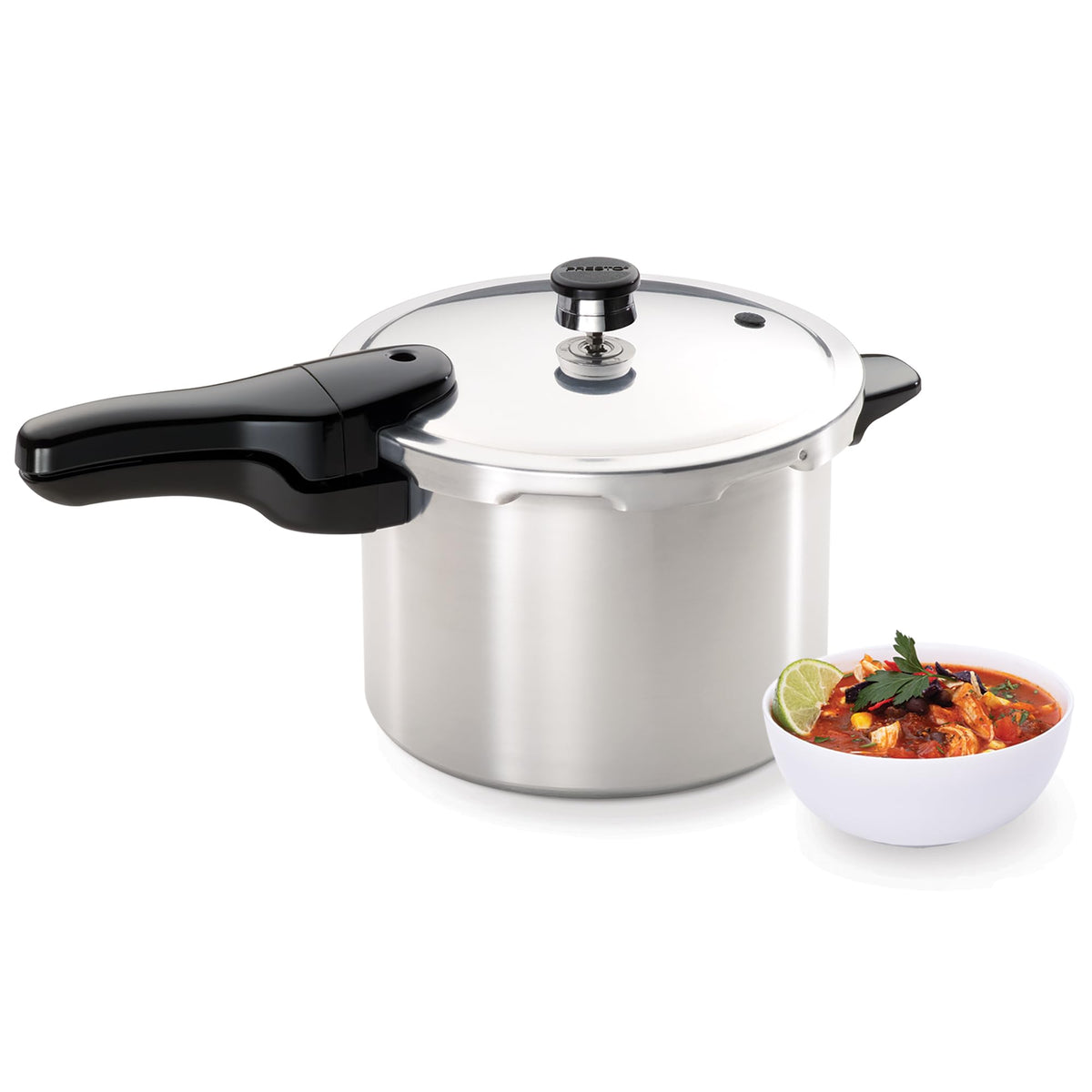 6-Quart Aluminum Pressure Cooker V123789