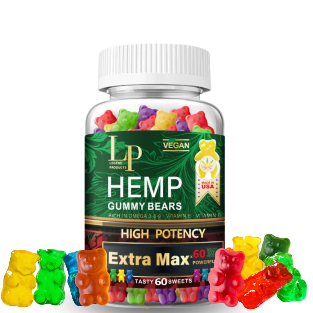 Organic Hemp Extract Gummies 60 Gummies T846356