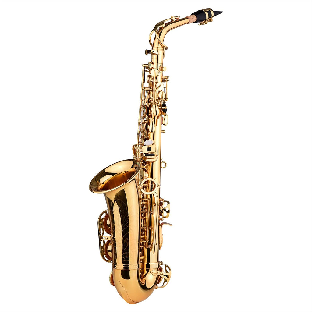 E Flat Alto Saxophone Brass Gold Lacquer W478