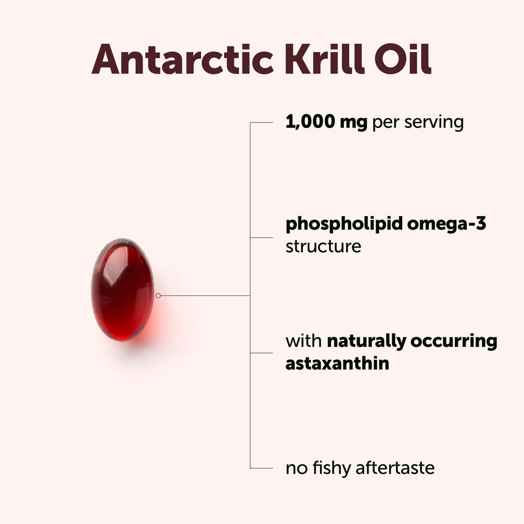 Antarctic Krill Oil 1,000 mg 300 Softgels Omega-3 EPA & DHA V3134