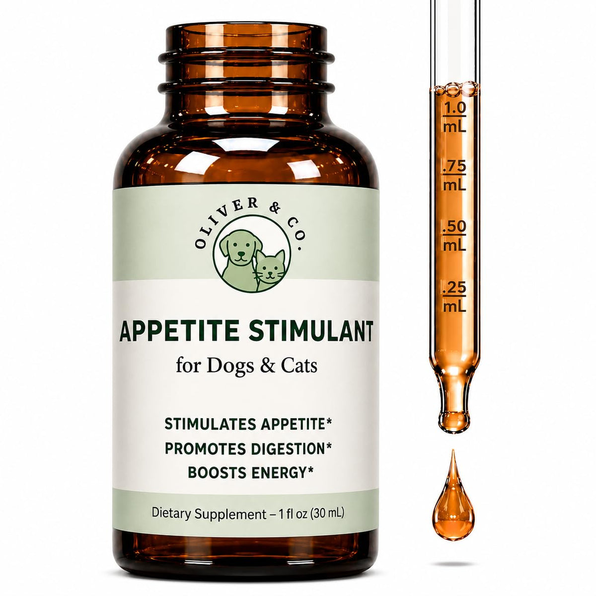 B12 Appetite Stimulant for Cats & Dogs 1 fl oz Roast Chicken Flavor S687250