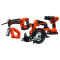 20V MAX 4-Tool Cordless Power Tool Combo Kit with 2 Batteries and Charger X6539