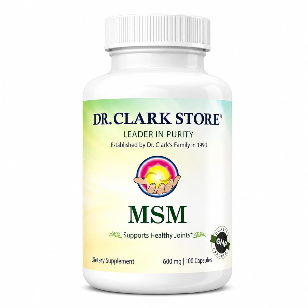 MSM Supplement 600mg 100 Gelatin Capsules F335