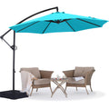 10FT Cantilever Umbrella with Base and Weights Bag S5507