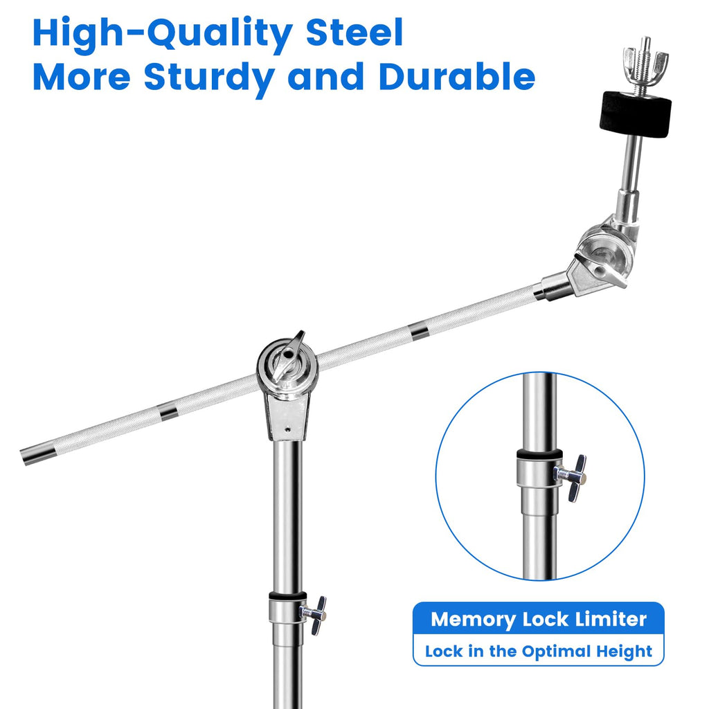 Adjustable Cymbal Stand with Double Braced Legs L9358