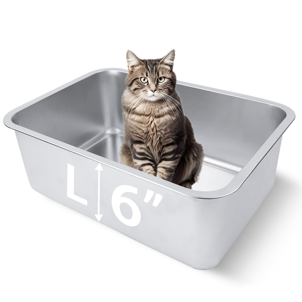 Stainless Steel Cat Litter Box R52621
