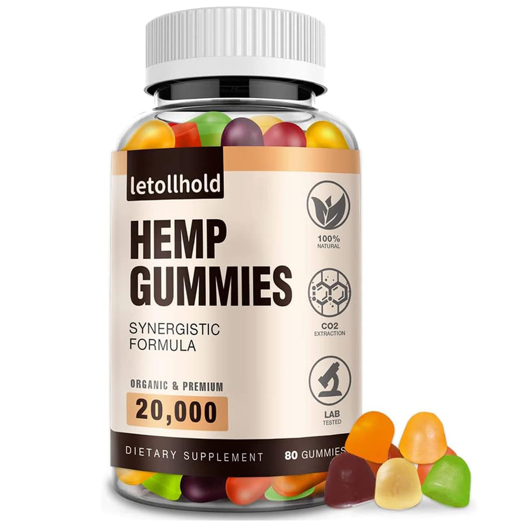 Hemp Gummies 1 Pack Low Sugar B9172