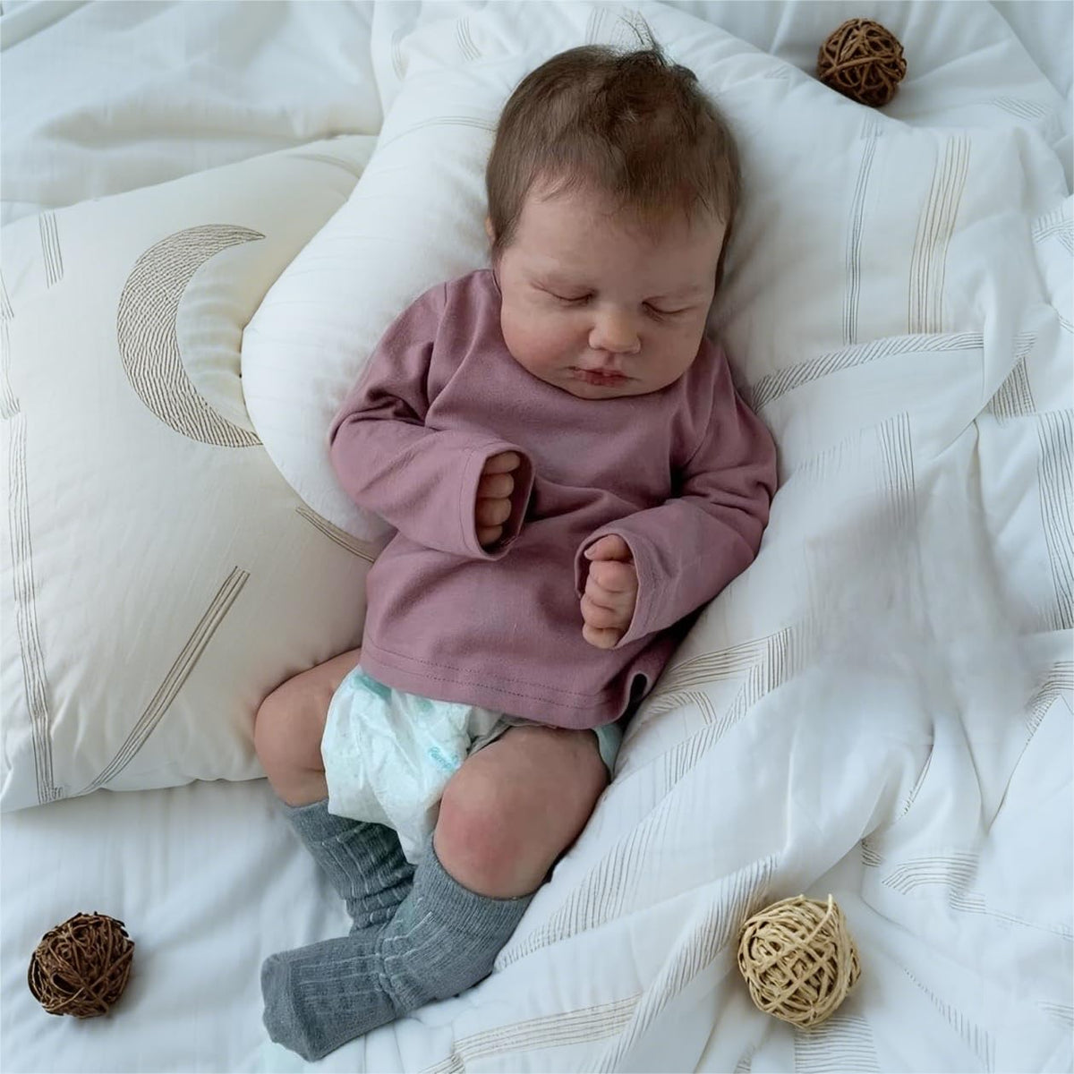 20 Inch Silicone Full Body Reborn Baby Doll H24772