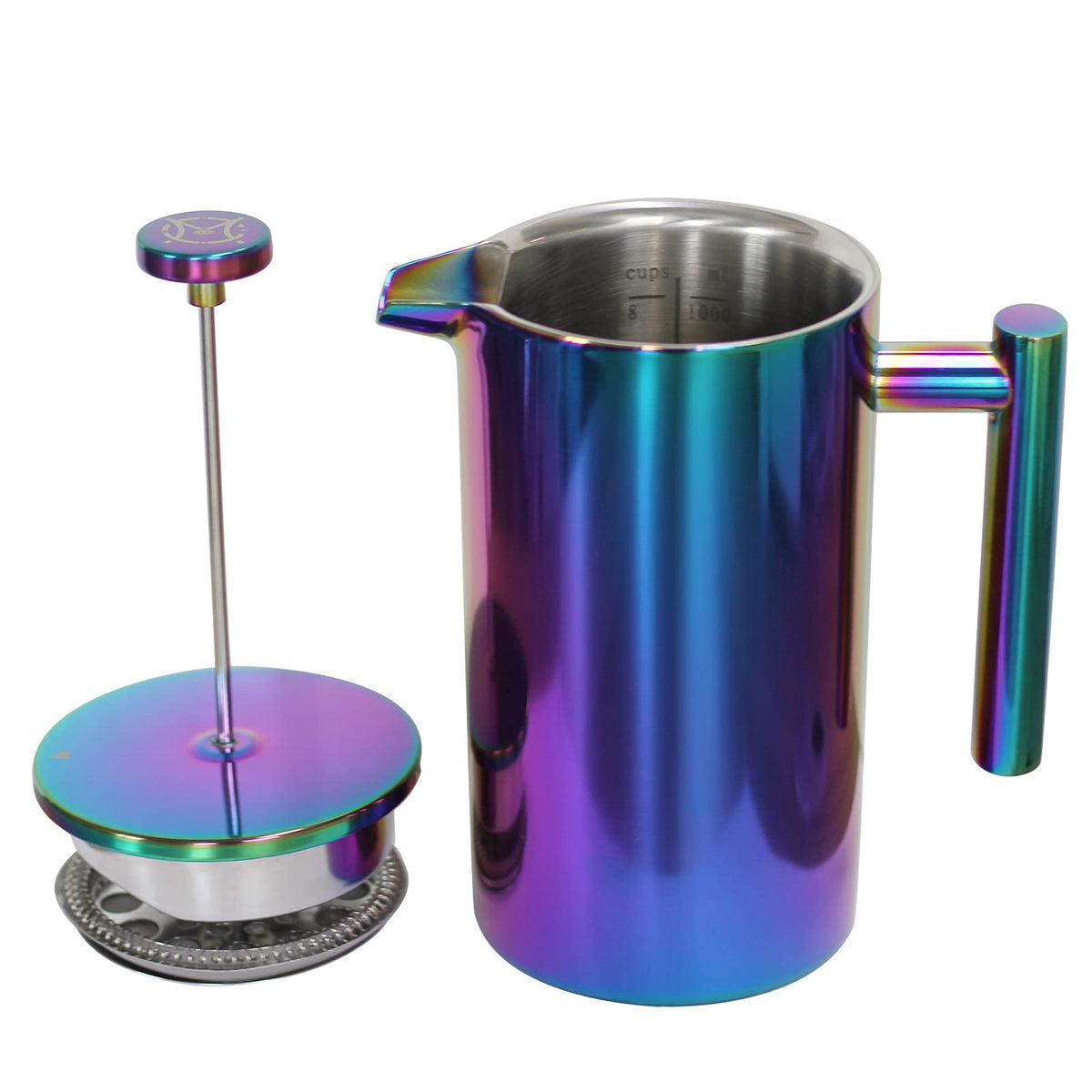 Stainless Steel Double Walled French Press 34oz X243576