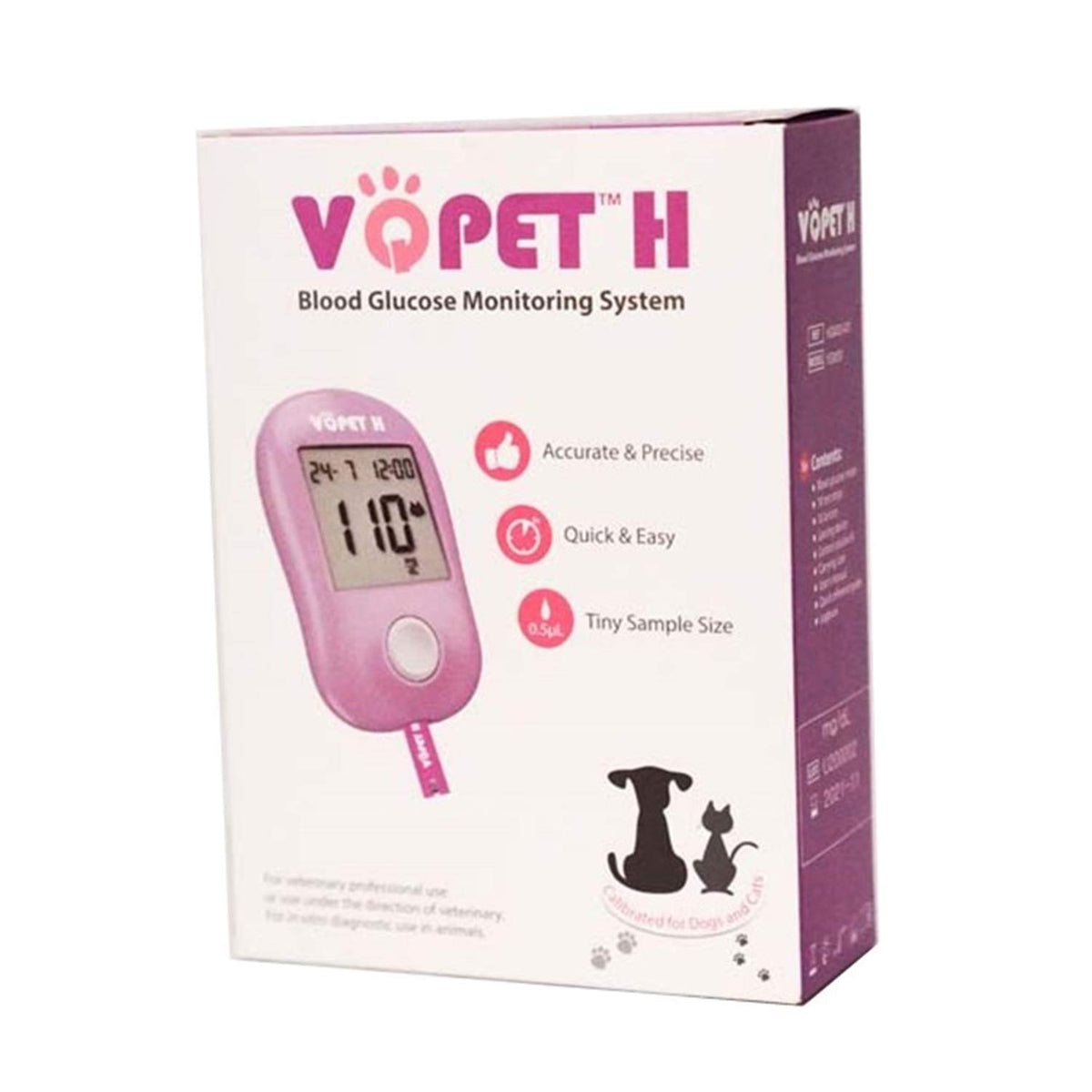 Blood Glucose Monitoring System with 100 Test Strips F104