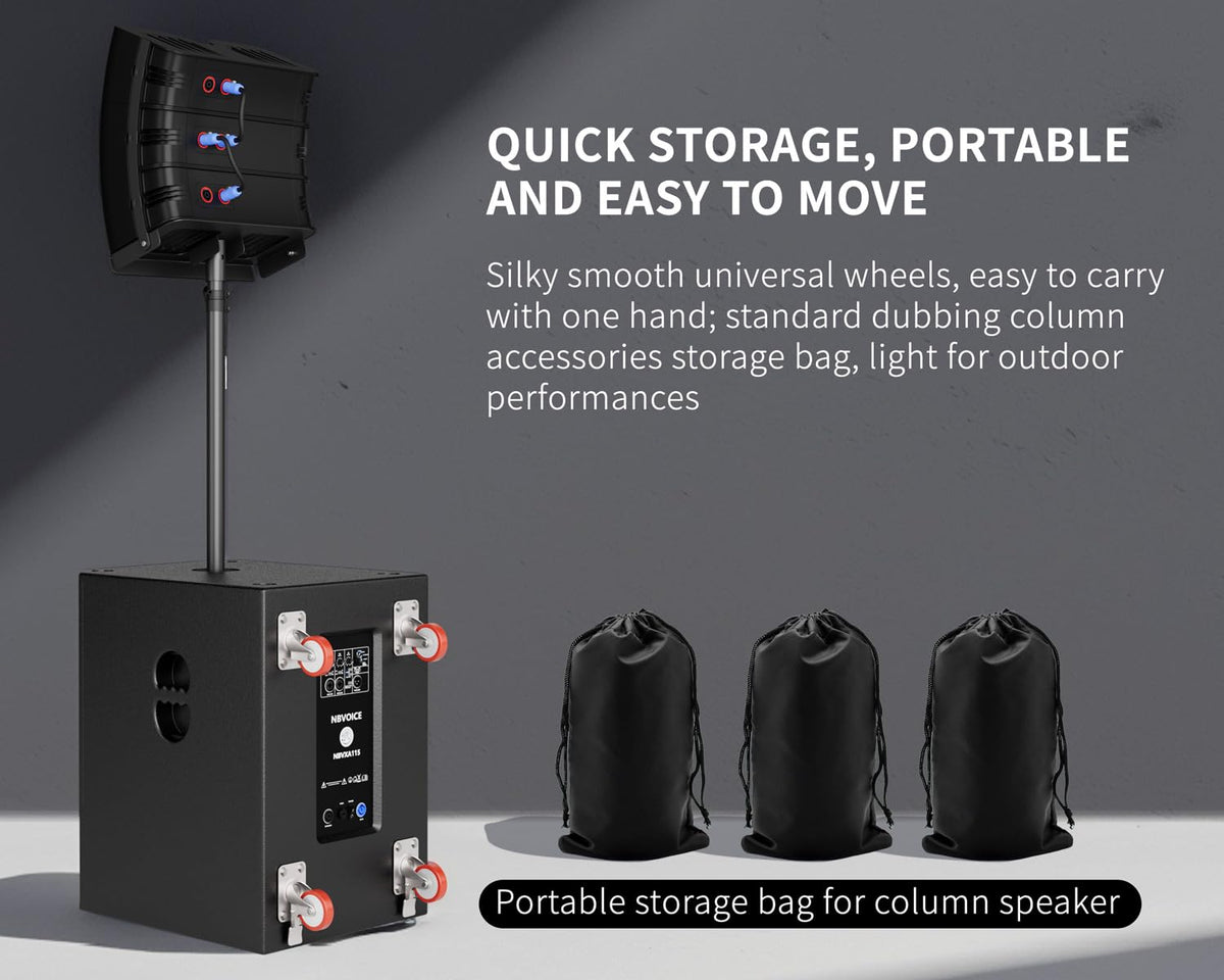 15 inch 2400W PA Speaker System with Sub C347383