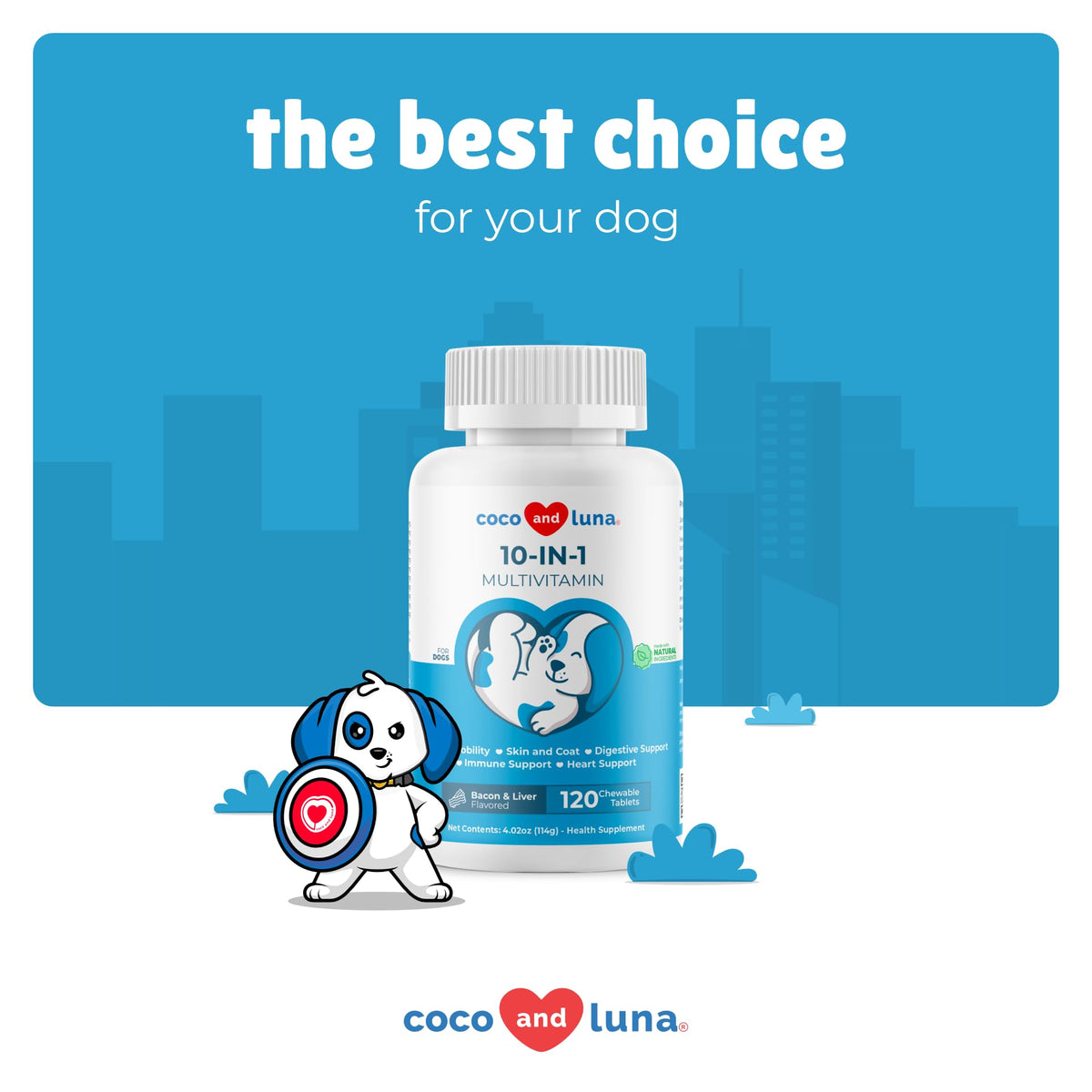 10 in 1 Multivitamin for Dogs H5419