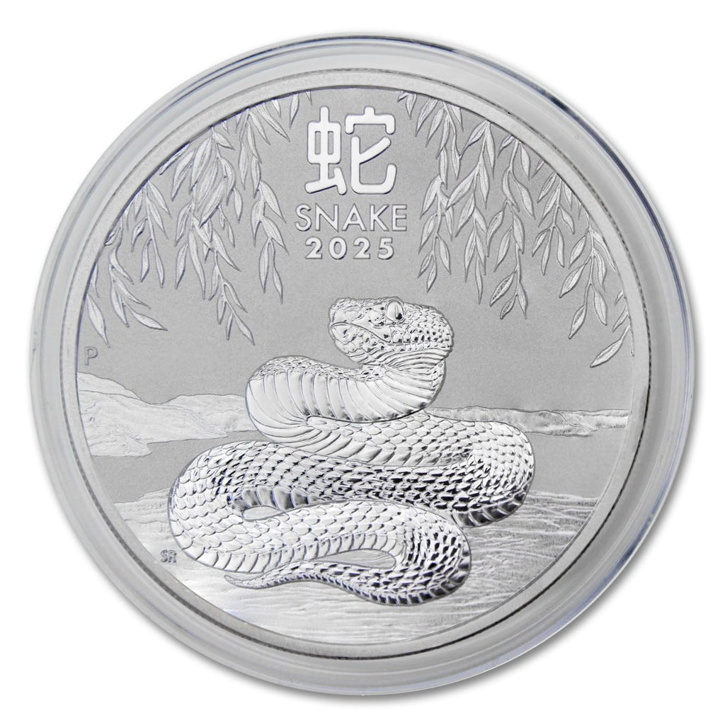 1 oz Australian Silver Lunar Year of the Snake E439171
