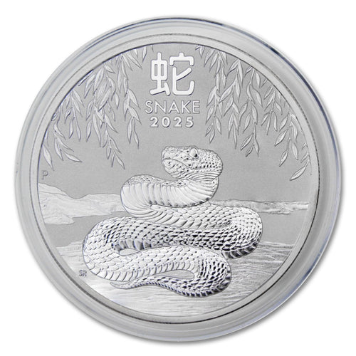 1 oz Australian Silver Lunar Year of the Snake E439171