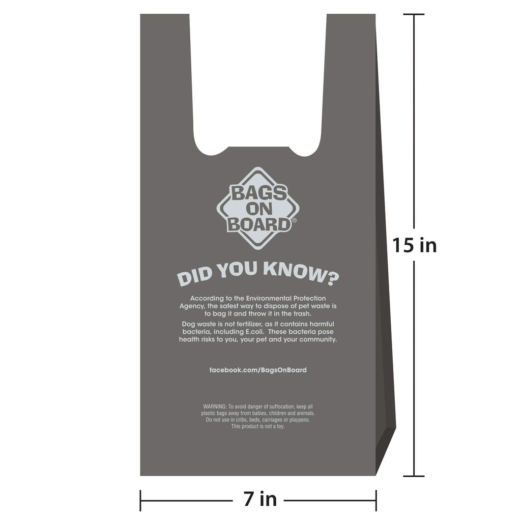 Dog Poop Bags with Easy Tie Handles, 200 Count N747769