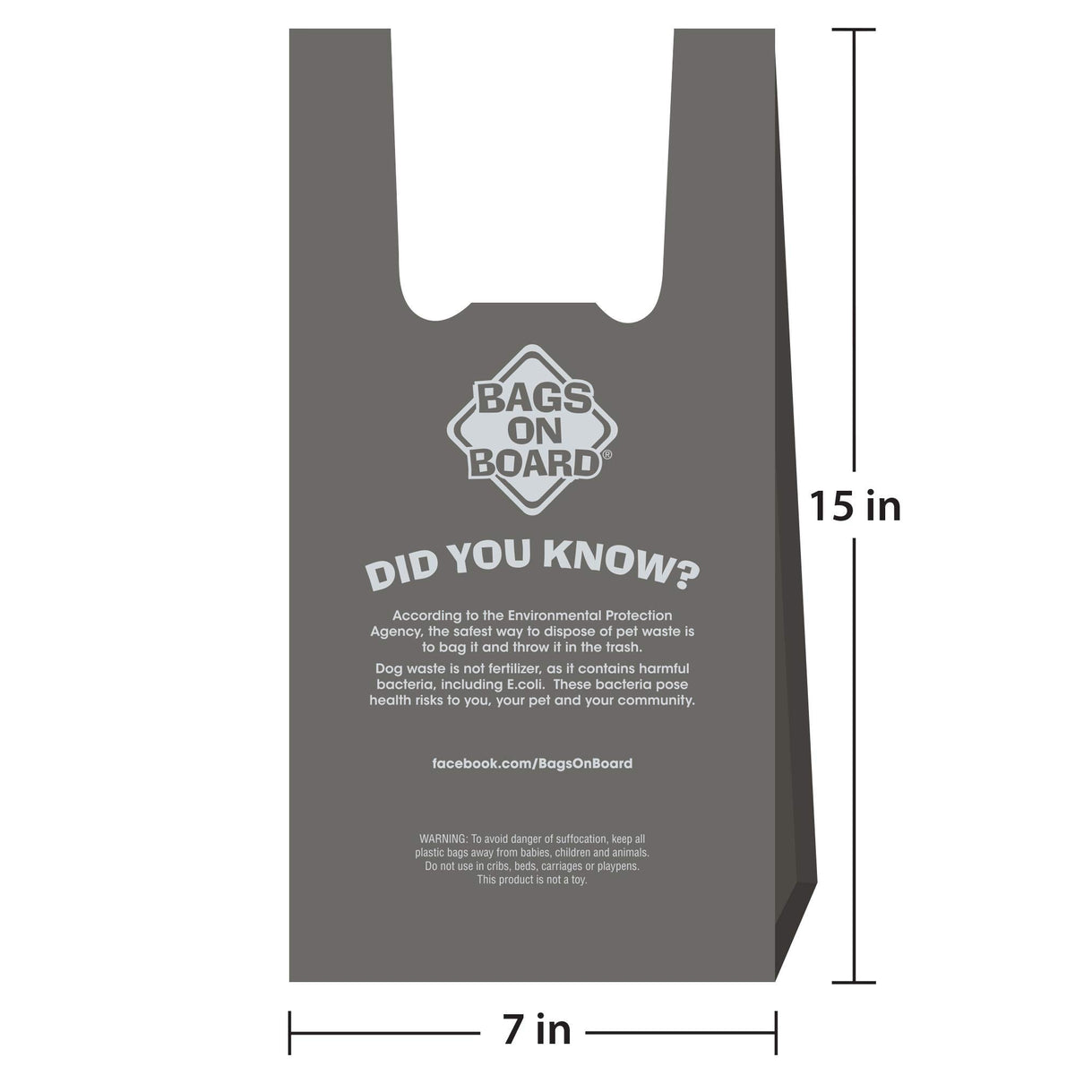 Dog Poop Bags with Easy Tie Handles, 200 Count N747769