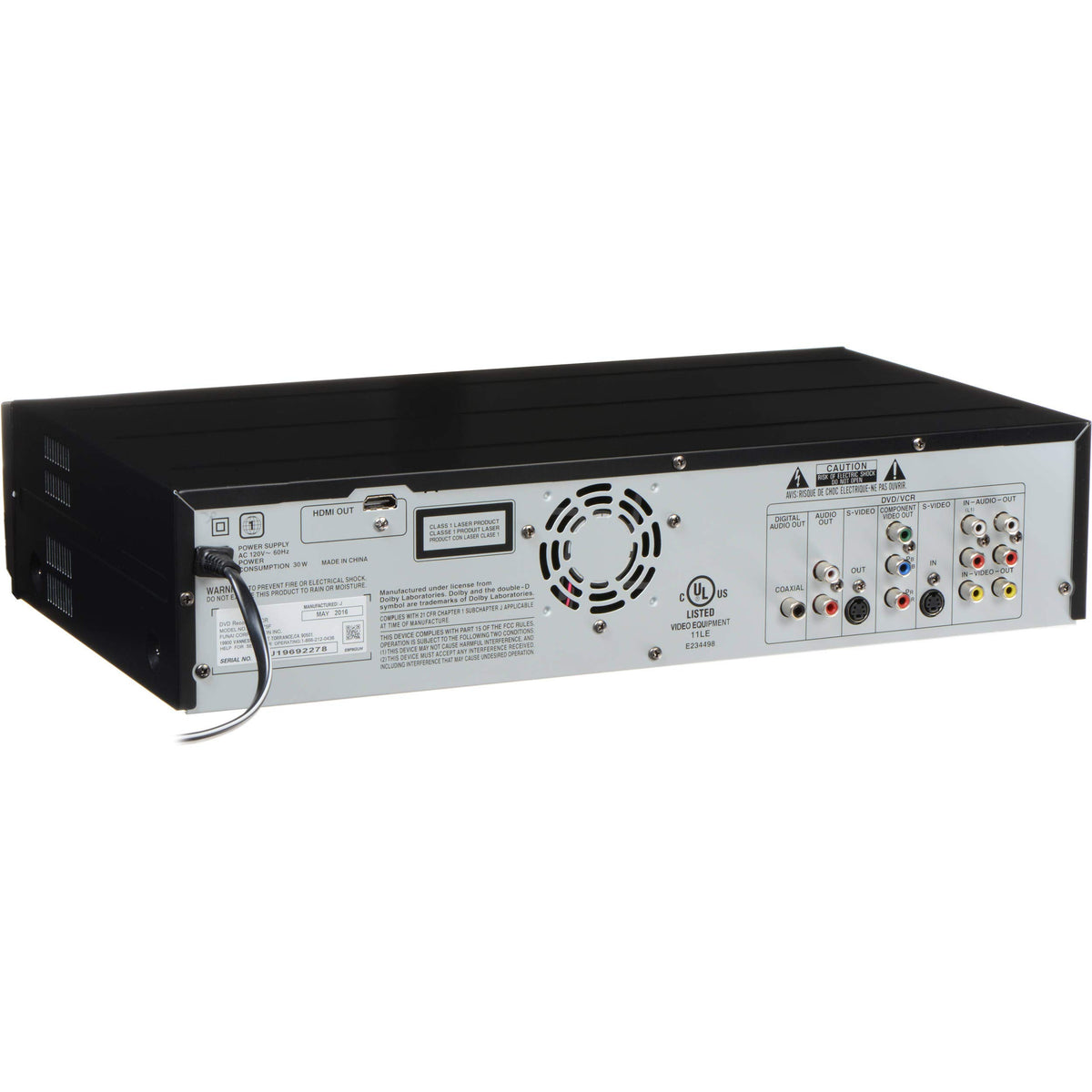 DVD Recorder/VCR Combo A730