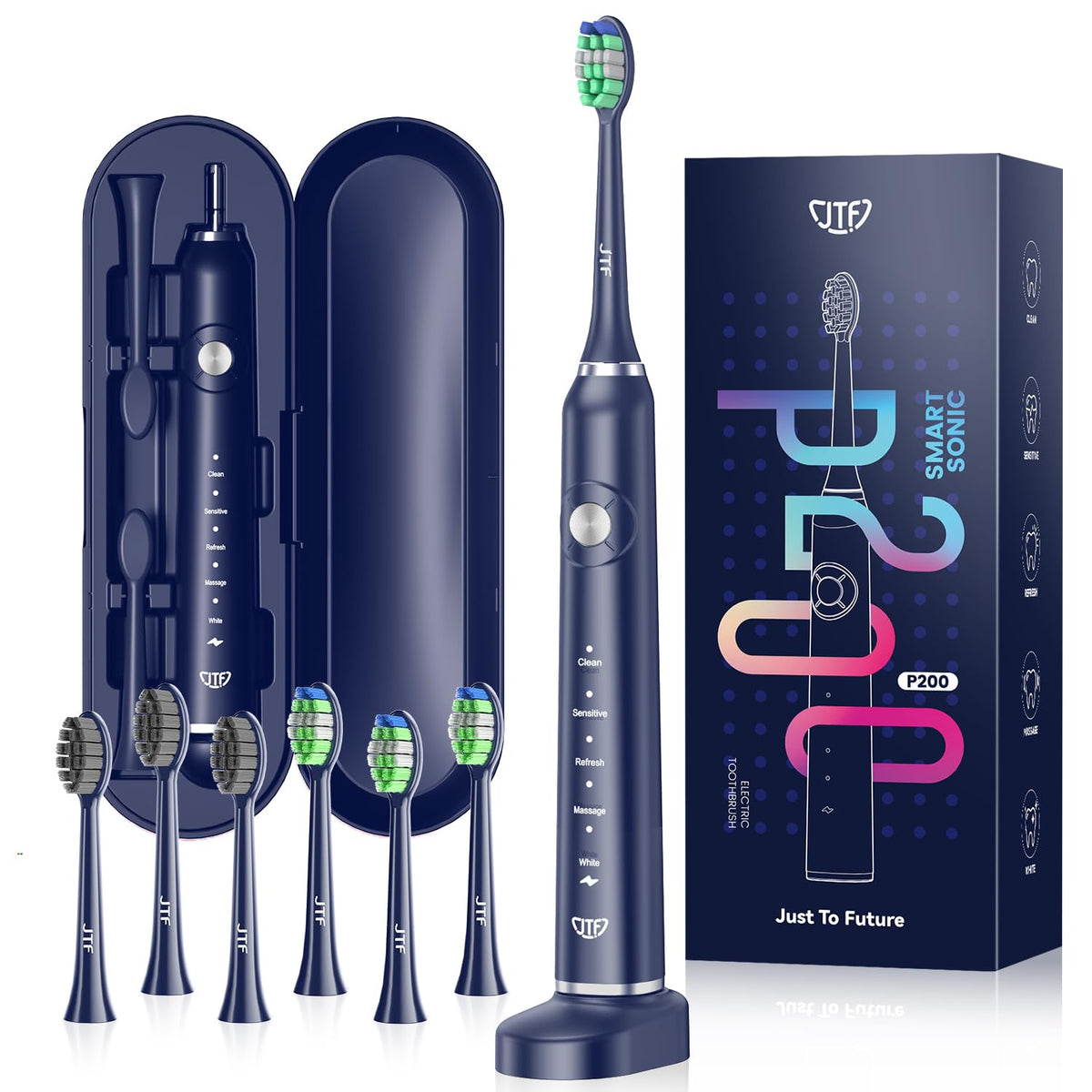 Electric Toothbrush with 5 Modes & Smart Timer A871