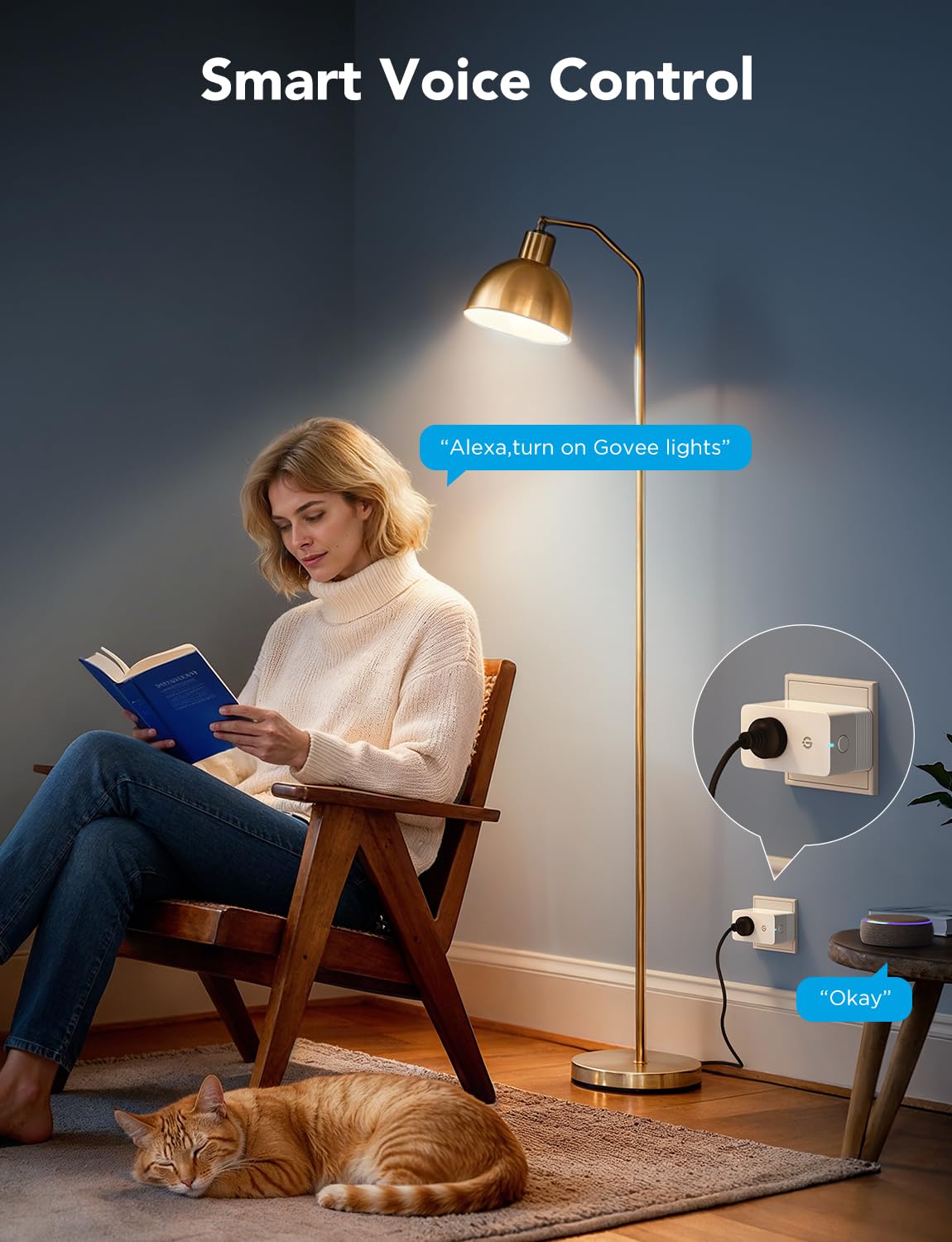 Smart Plug with Energy Monitoring, 1 Pack V307
