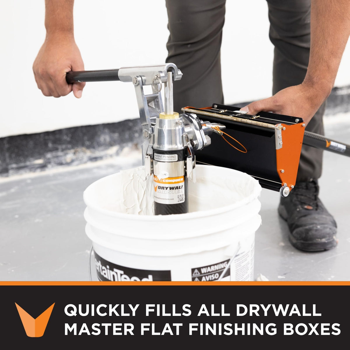 10" & 12" High Capacity Flat Box Set with Pump, Filler, and 42" 180 Sure-Stop Handle I39876