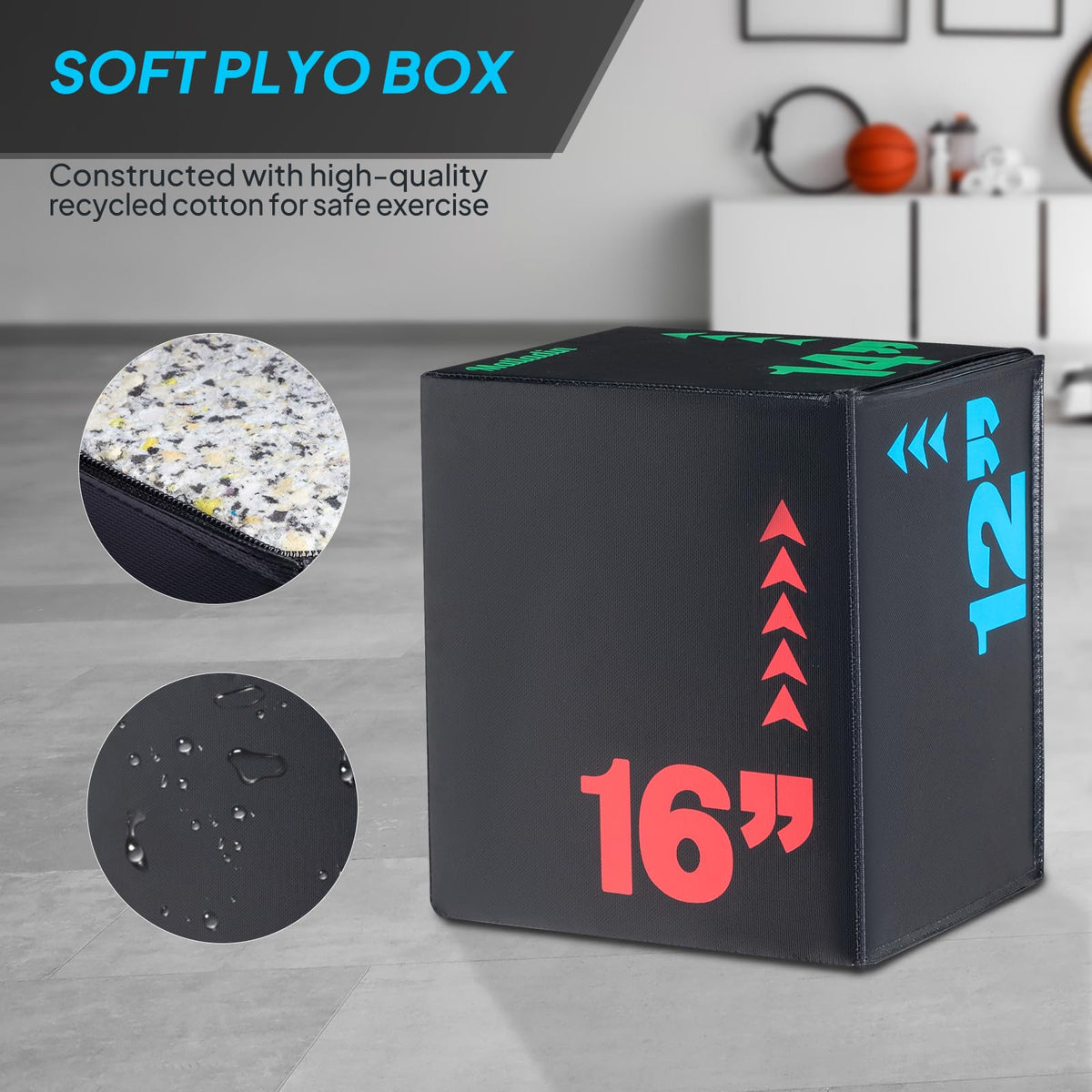 Heavy Foam 3 in 1 Plyo Box L8821