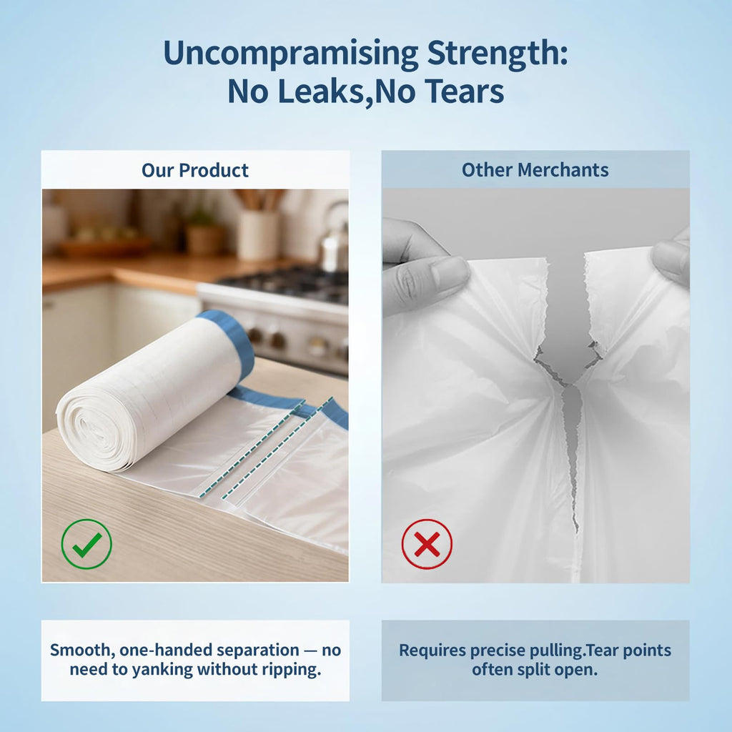 4 Gallon Drawstring Unscented Trash Bags 120 Count L5115
