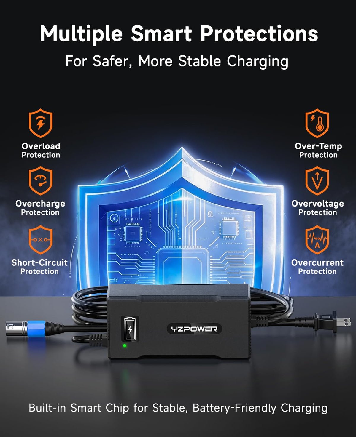 48V 4A Electric Bike Charger P52023