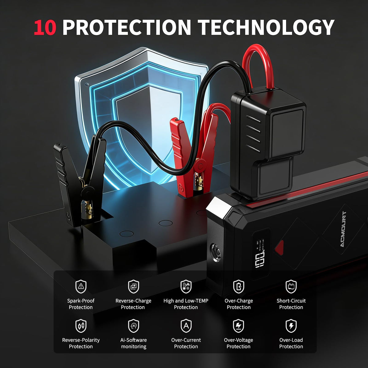5000A Car Battery Jump Starter P3330